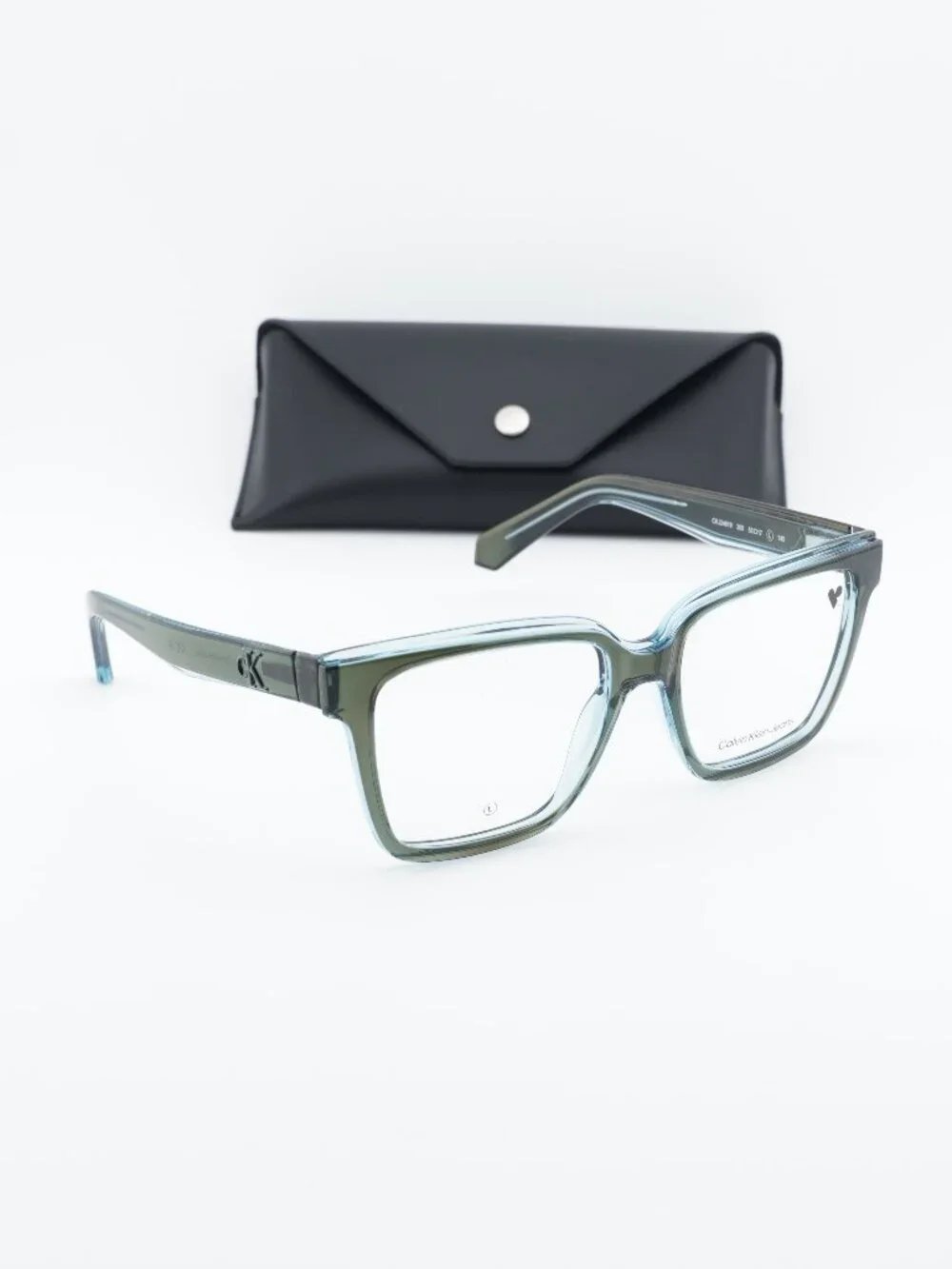 Calvin Klein Jeans CKJ24619 300 Square Eyeglasses 53mm - Green